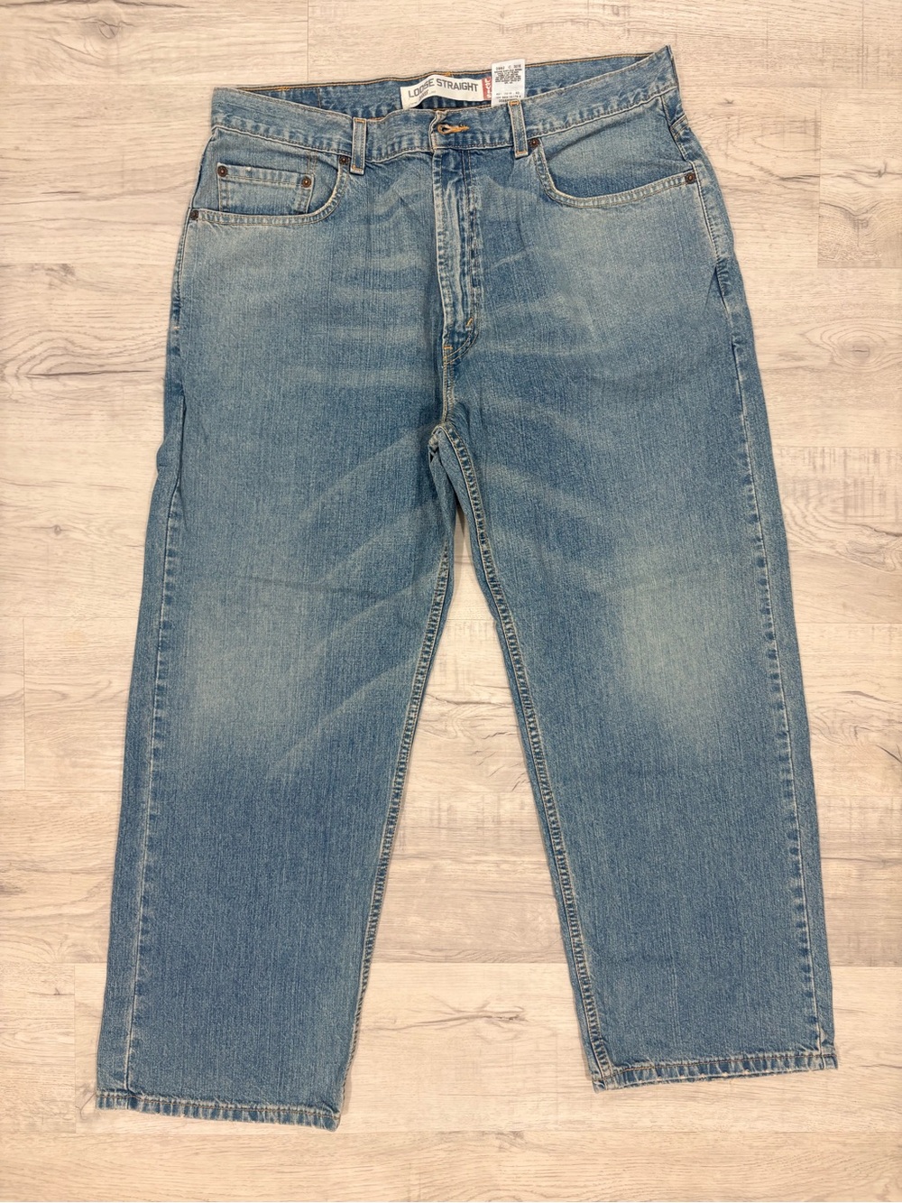 Levi's Medium Wash Slim Straight Jeans